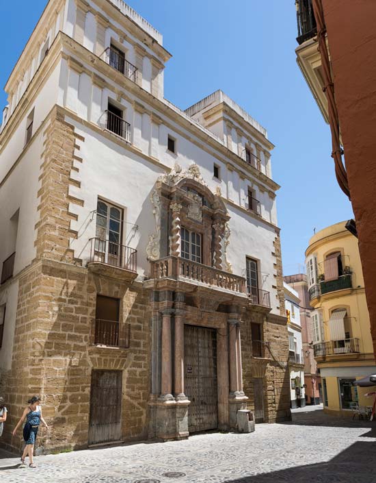 Balconies of Cadiz, Palacio del Almirante