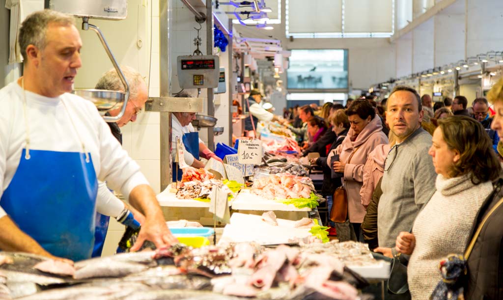 Central market of Cadiz