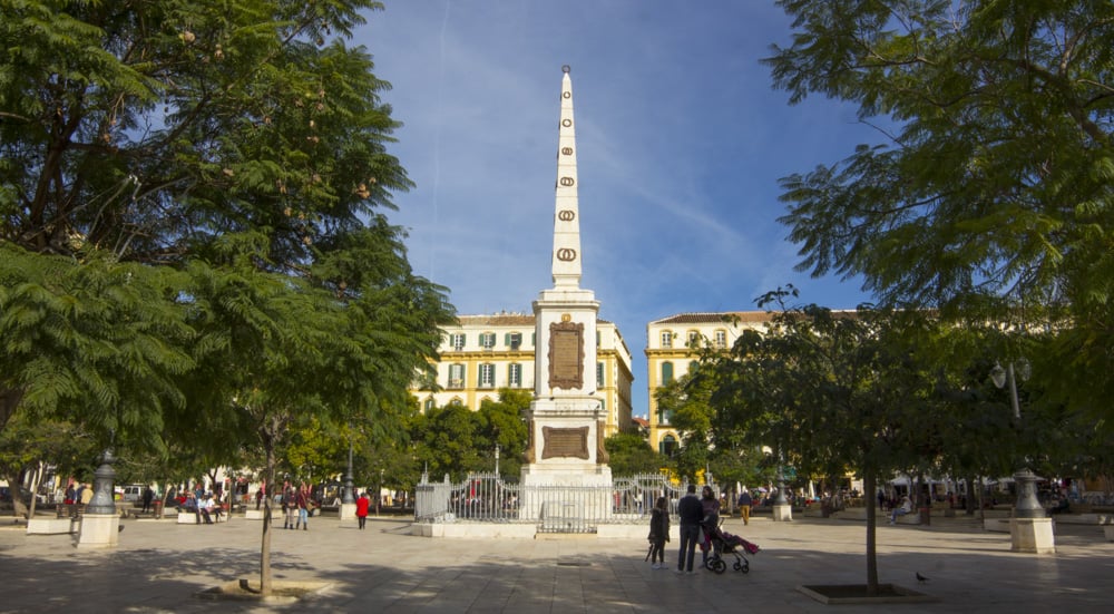 plaza de la merced malaga