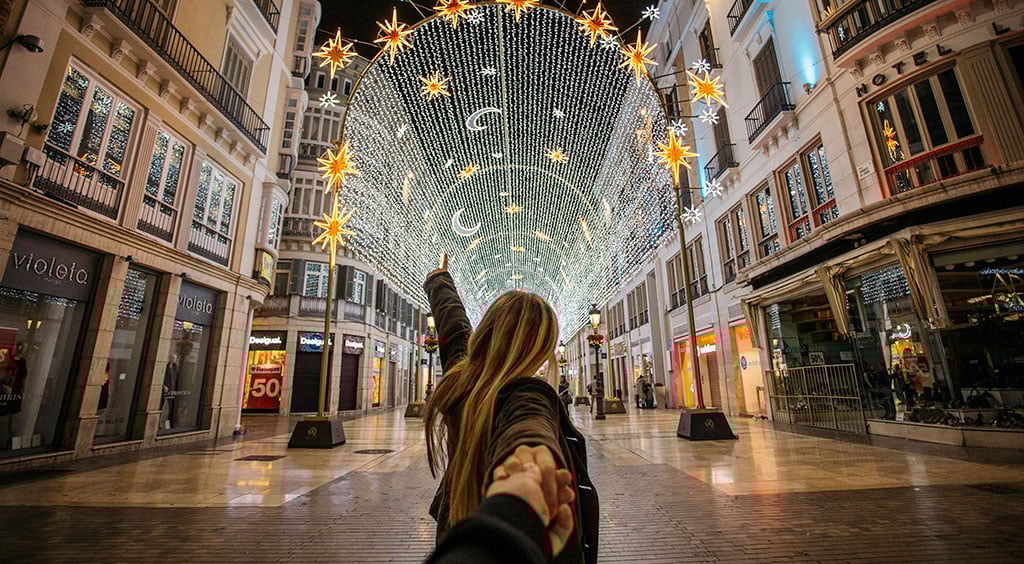 Calle larios de Málaga
