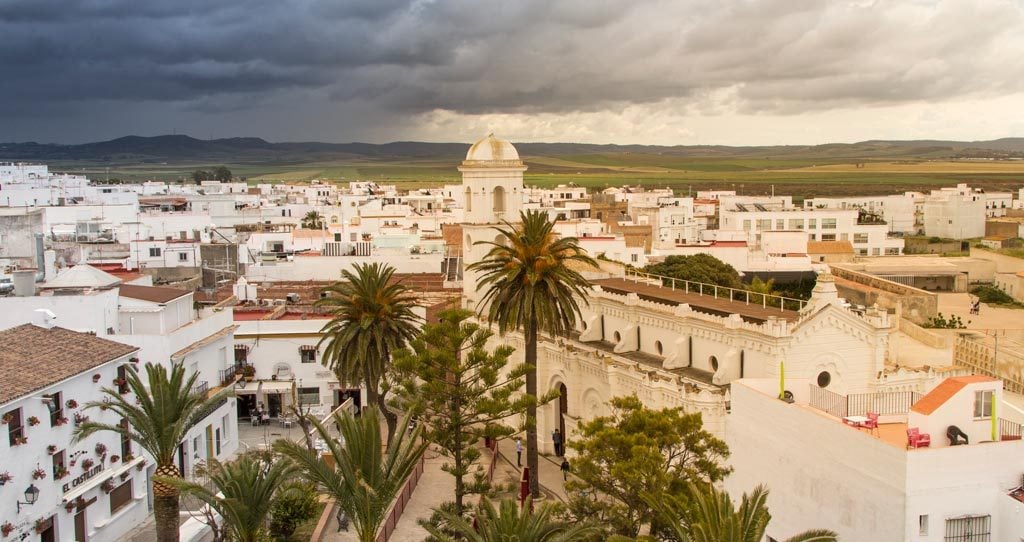 Conil De La Frontera, Spain, One Of The White Villages (Pueblos Blancos) Of  The Province Of Cadiz In Andalucia Stock Photo, Picture and Royalty Free  Image. Image 132893797.