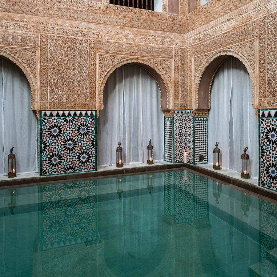 Baño árabe de Málaga