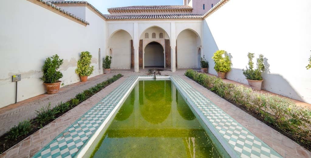 Alberca medieval en la Alcazaba de Málaga