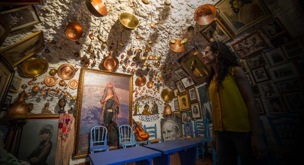 cueva de Curro Albaicín en el Sacromonte de Granada