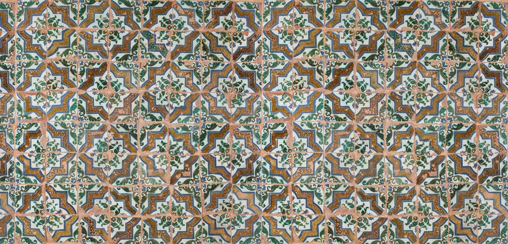 azulejos de arista de la sala abencerrajes