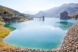 pantano de canales guejar sierra granada andalucia