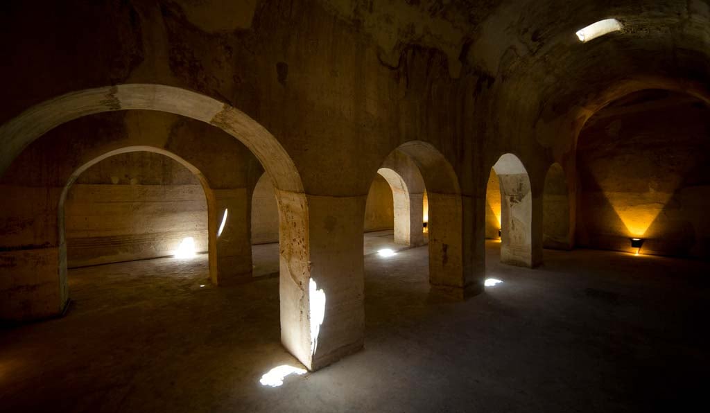 Interior del aljibe del Rey