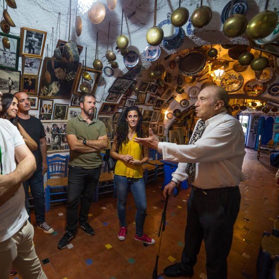 visita a cueva flamenca en el sacromonte de Granada