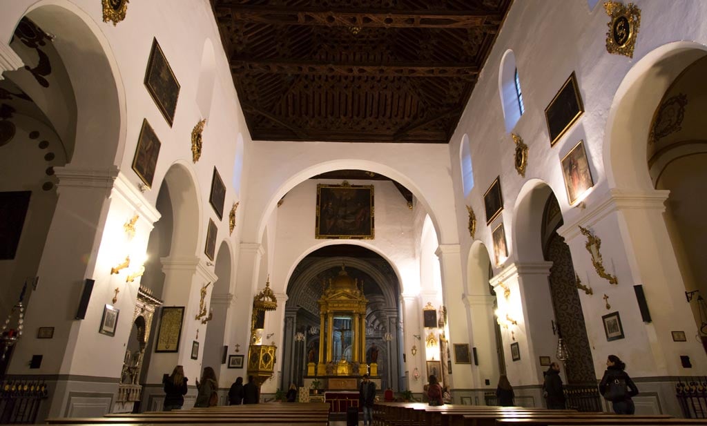 Interior de la iglesia de San Pedro