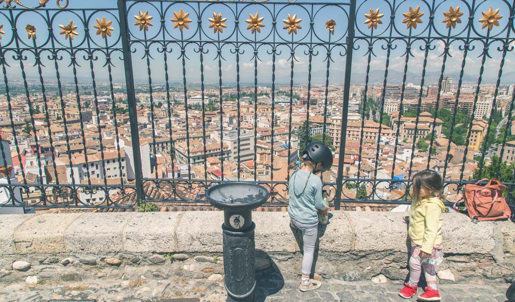 Mirador del carril de la Lona en Granada