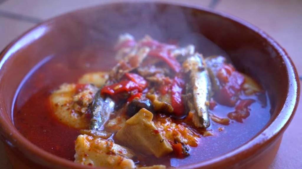 Gachas picantes de Baza que comer en Granada