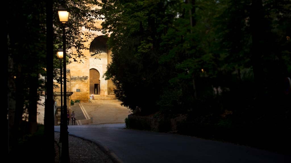Puerta de la Justicia in the surroundings of the Alhambra