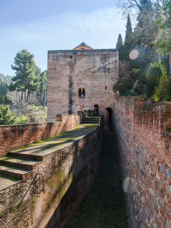 camino de Ronda en la Alhambra