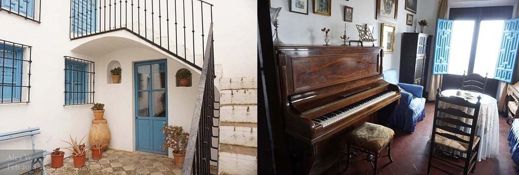 Casa museo Manuel de Falla en Granada
