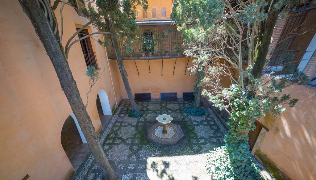 Patio de la Reja en la Alhambra