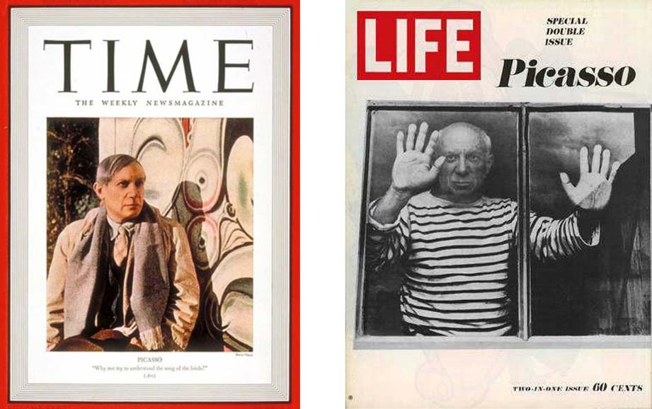 Portadas de revista con Picasso