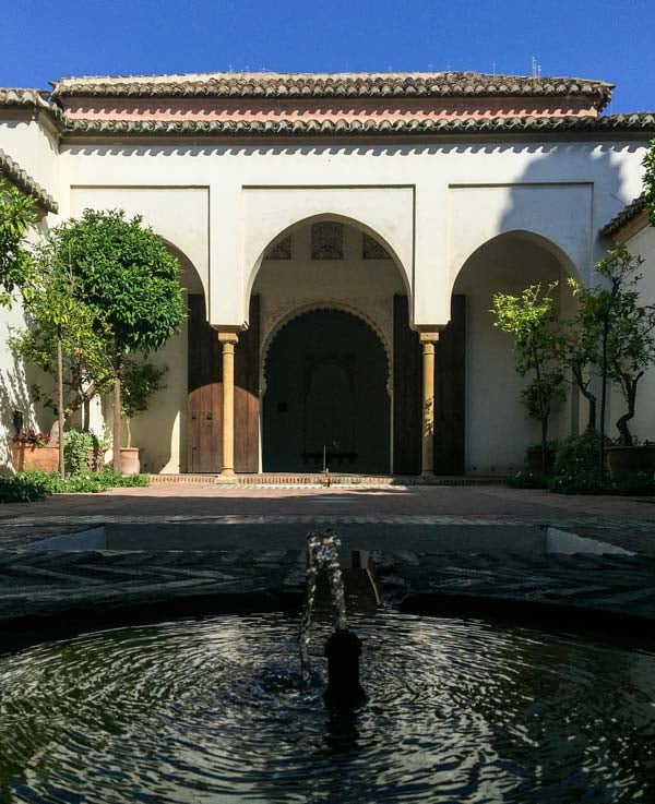 patio de los Naranjos Alcazaba