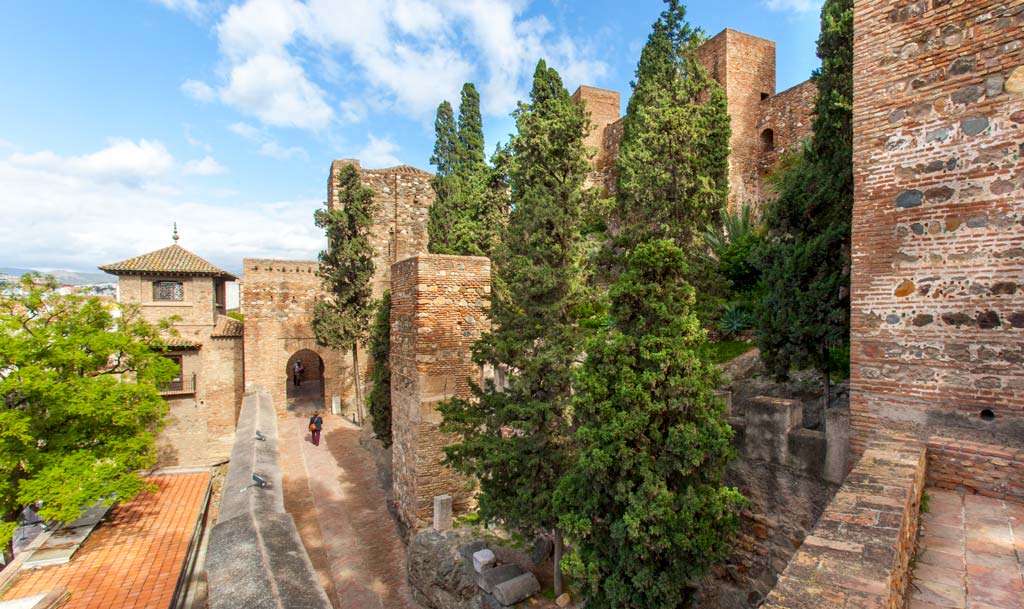 Subida a la Alcazaba de Málaga