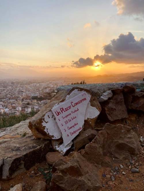 Mirador del cerro de la Victoria Málaga