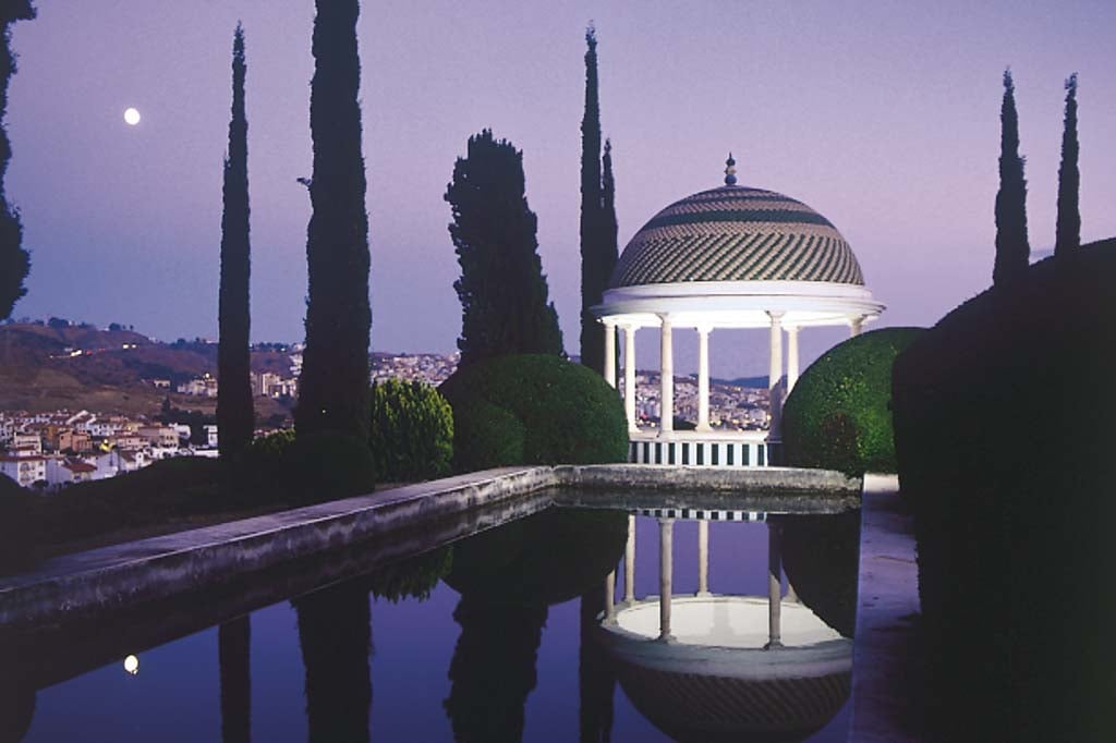 Viewpoint of the Botanical Garden of Malaga