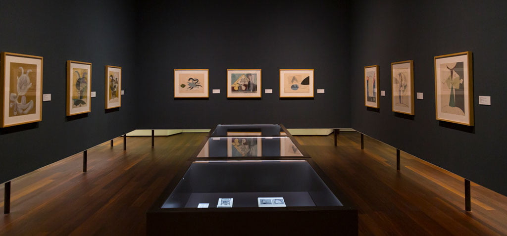 sala de Picasso del museo malaga