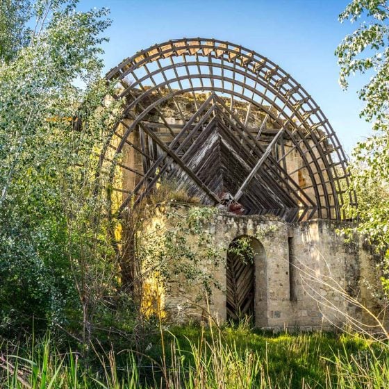 molino sobre el Guadalquivir