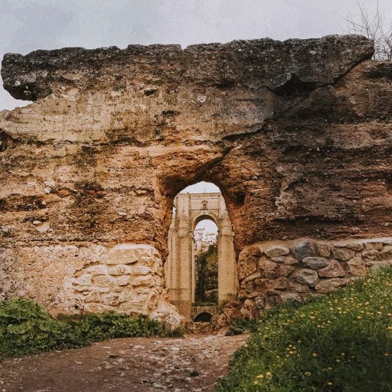 Muralla de los alrededores de Ronda