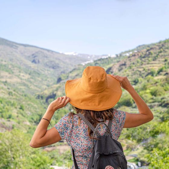 Vista del valle del Poqueira