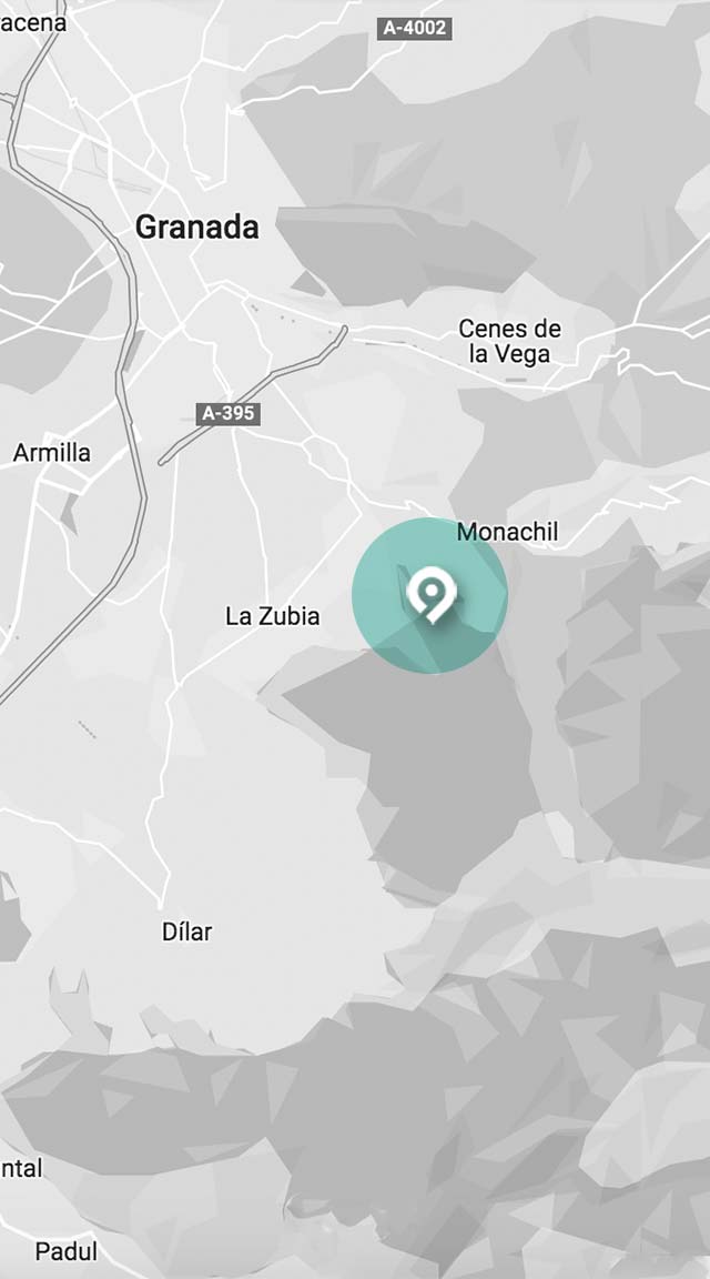 mapa de la excursión a los Cahorros