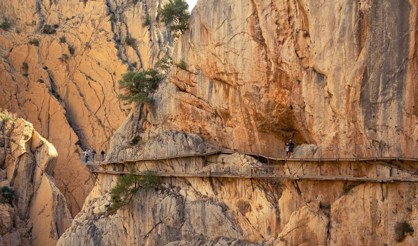 Pasarelas en Caminito del Rey