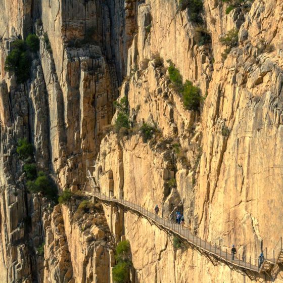 Pasarelas en Excursión al Caminito del Rey