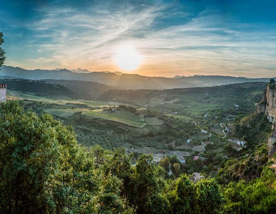 Paisaje de Ronda en excursión