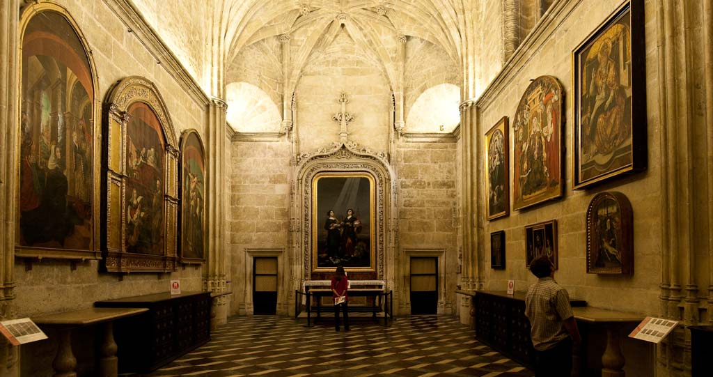 Sacristía de los Cálices en la catedral de Sevilla