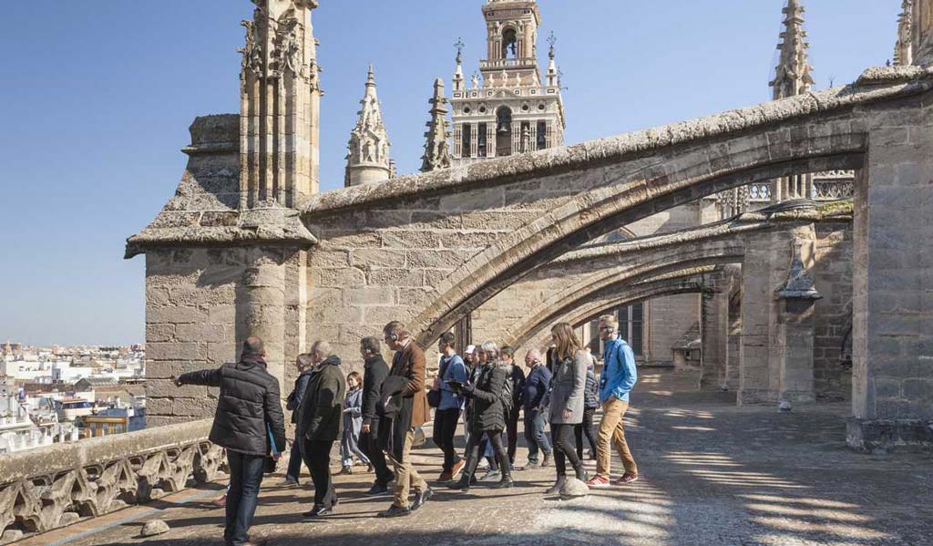 cubiertas de la catedral de Sevilla