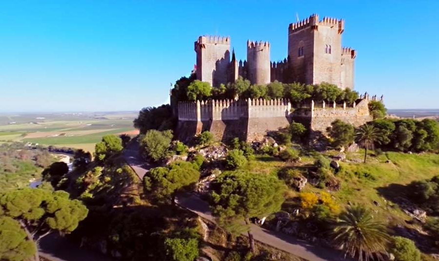 Vista general castillo Almodóvar