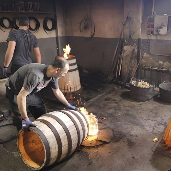 Tonelería en ruta del vino Montilla Moriles