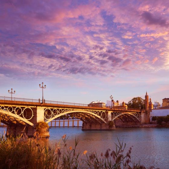 Puente sobre el Guadalquivir