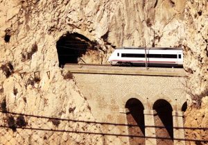 viajar en tren por Andalucía