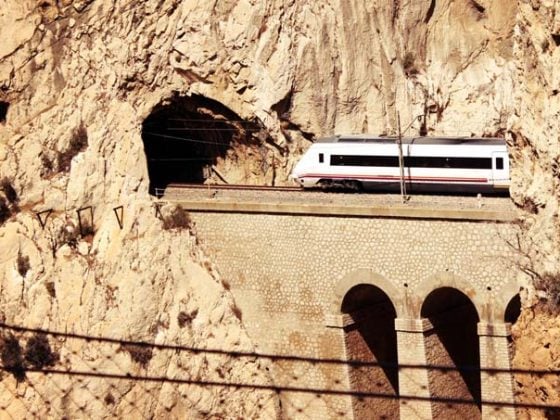 viajar en tren por Andalucía