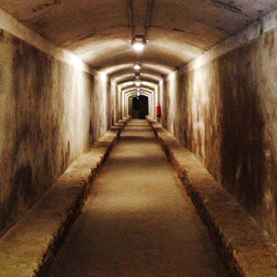 Galerías de los refugios de la Guerra Civil en Almería