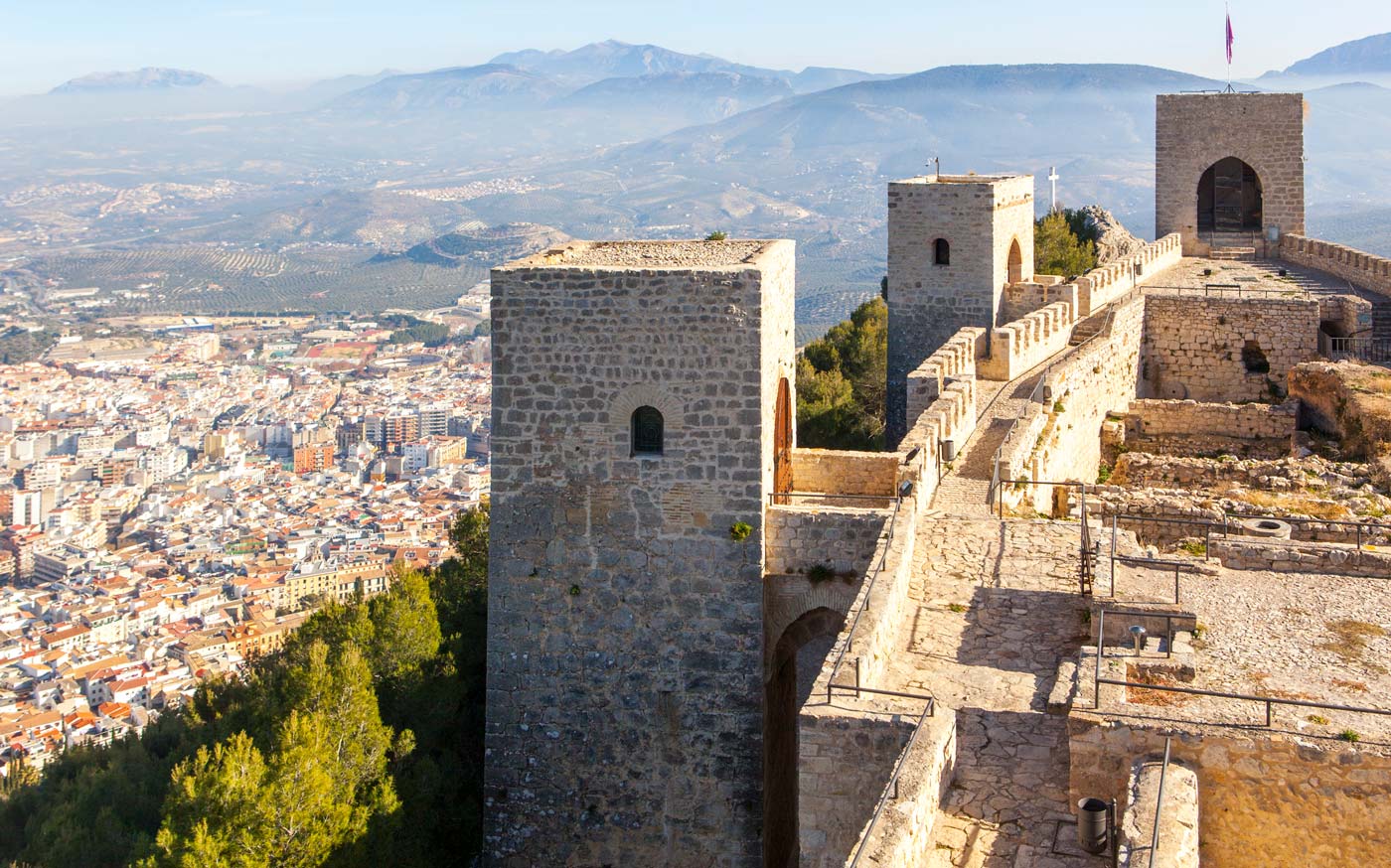 Castillo de Santa Catalina en Jaén