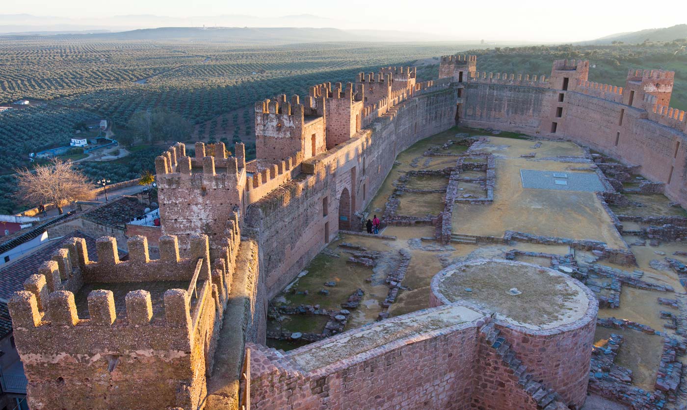 Excusión a Baños de la Encina, Castillo de Burgalimar
