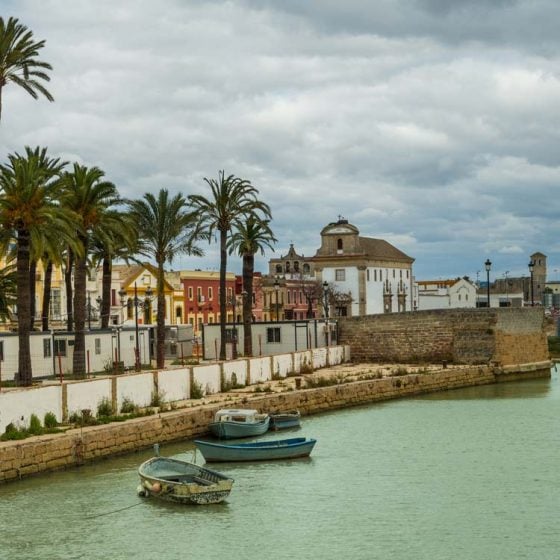 Barcas en El Puerto de Santa María