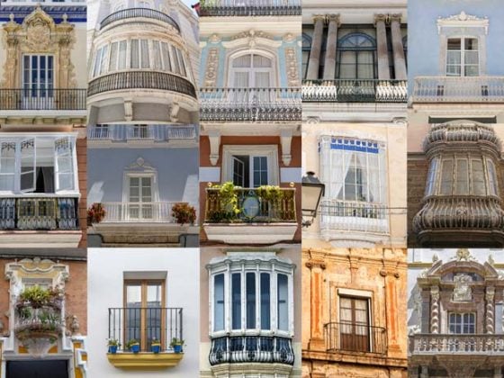 Balcones de Cádiz montaje