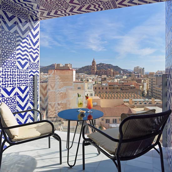 Hotel céntrico en Málaga