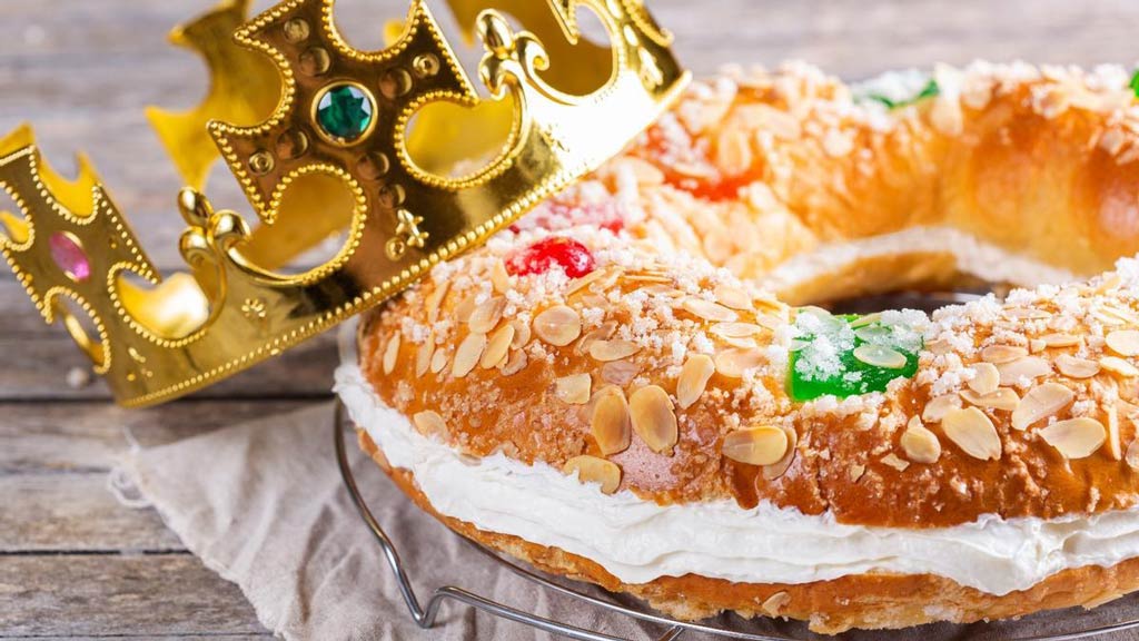 Christmas dessert from Malaga