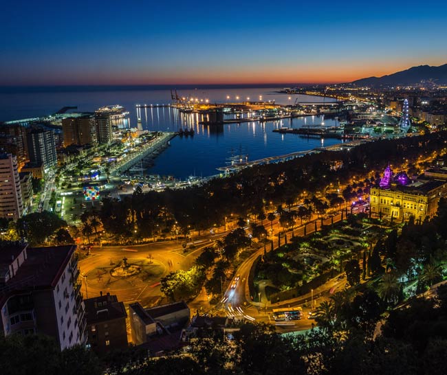 Miradores de Málaga