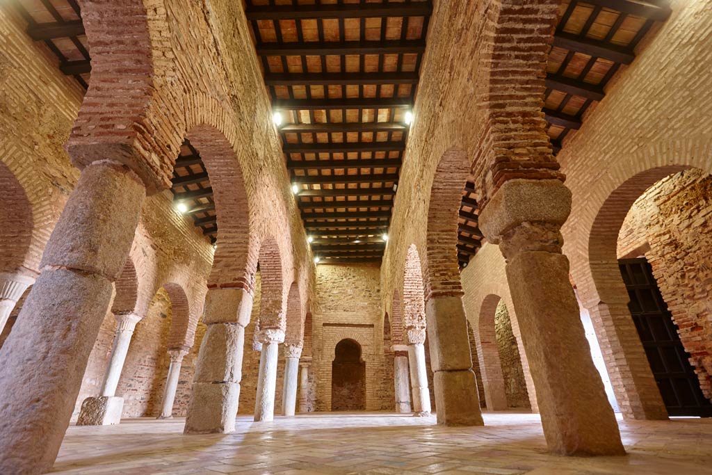 Mezquita de Almonaster la Real, interior